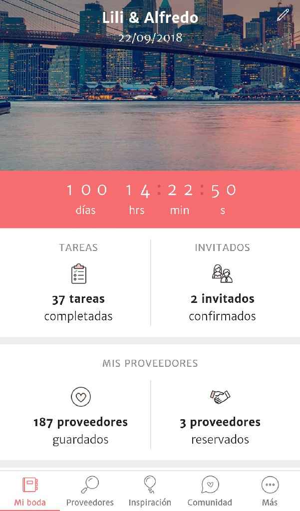 Estamos a 100 días ♡ (+ avances boda civil.) - 1
