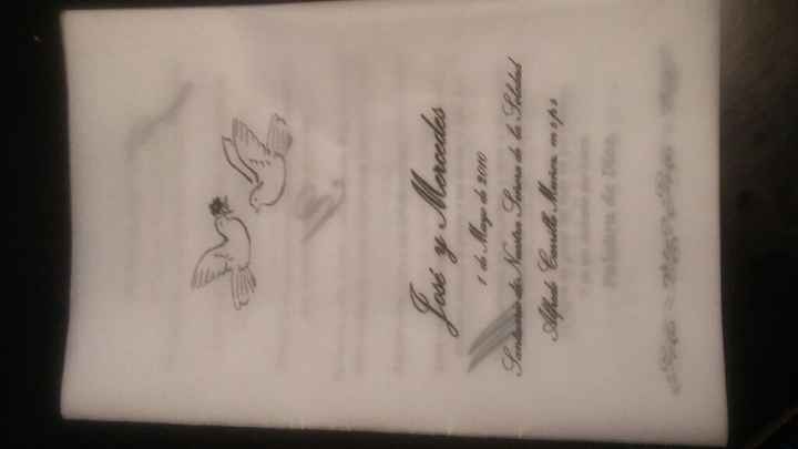 Tienen un programa para la ceremonia religiosa??? - 1