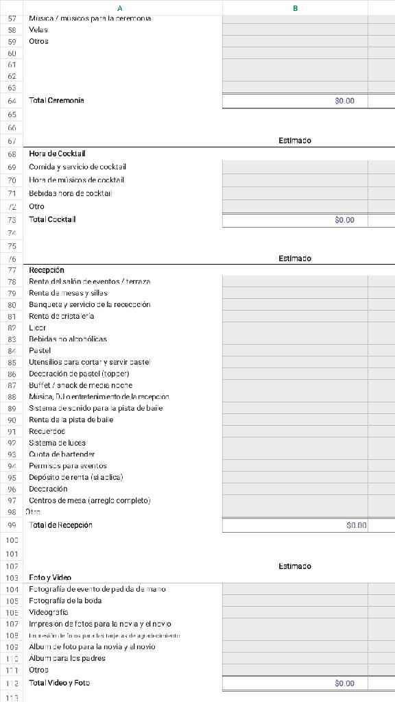 Organizador de gastos  y presupuestos (archivo) - 3