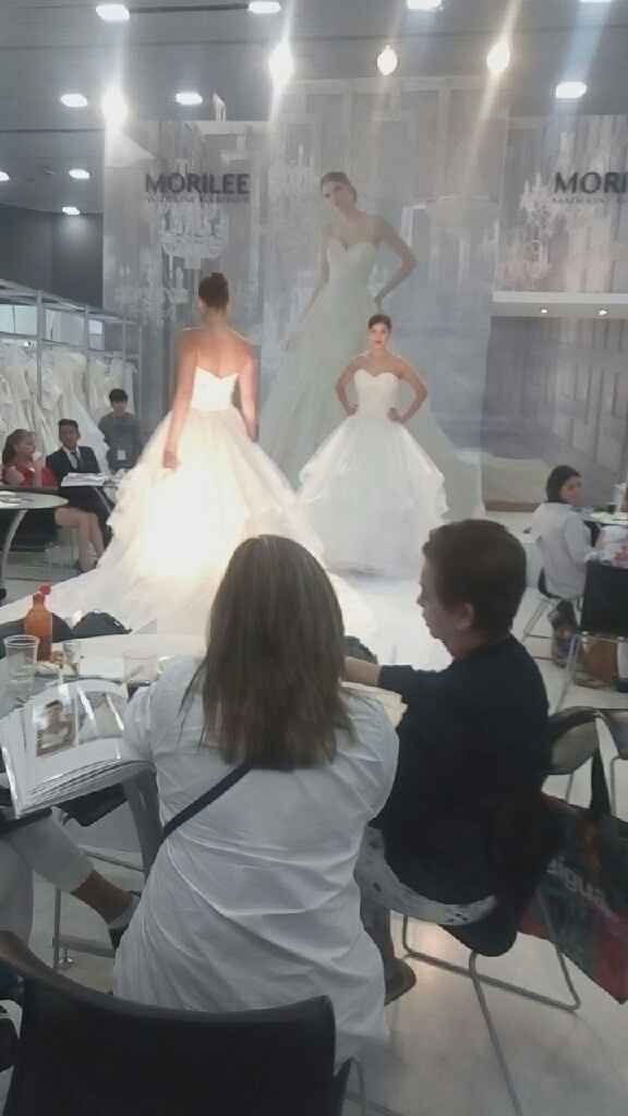 Mini pasarela de vestidos morilee - 1