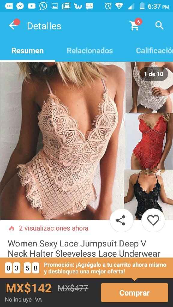 Lencería para la noche de  bodas - 4