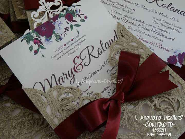  Presupuesto para Invitaciones - 2