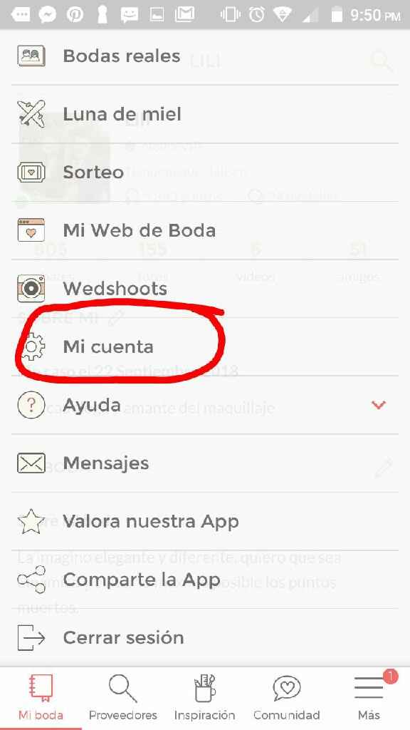  Participación del novio - 1