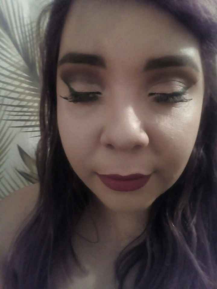  Pruebita casera de maquillaje🙊😂 - 2