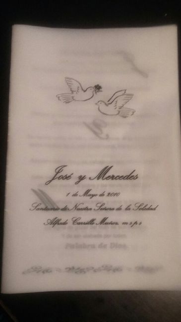 ¿hoja parroquial de tu boda? - 1