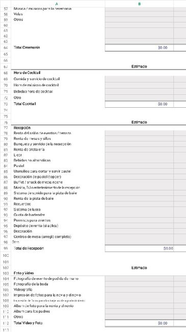 Organizador de gastos  y presupuestos (archivo) - 3