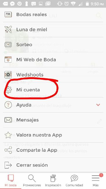  Participación del novio - 1