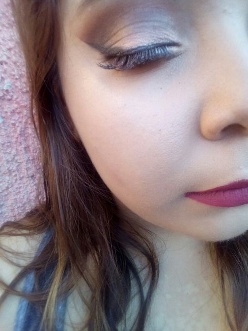 Pruebita casera de maquillaje🙊😂 - 3