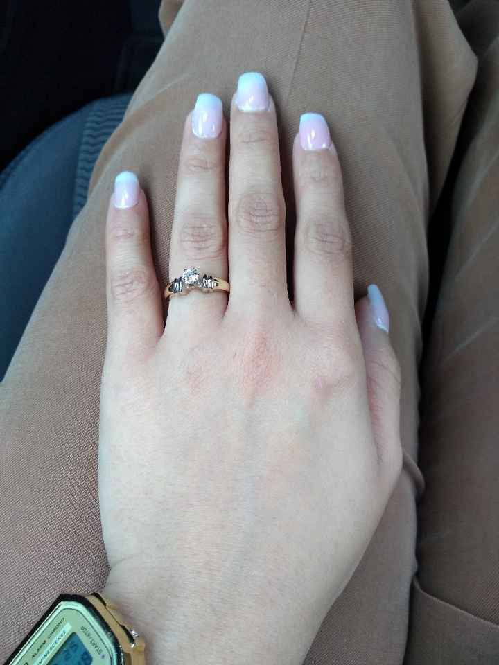 Si hubieras podido elegir el anillo de compromiso.. - 1