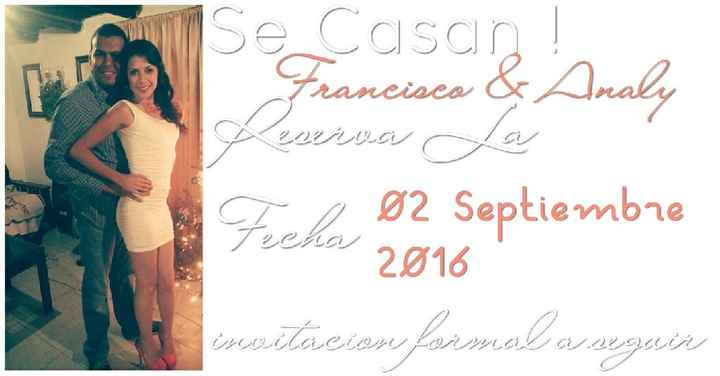 Save the date: diy - 5