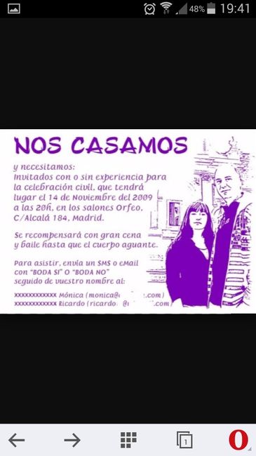 Help me!!! texto para las invitaciones - 1