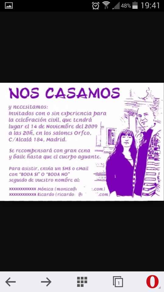 Help me!!! texto para las invitaciones - 1