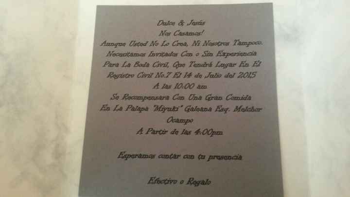 Boda civil.. fiesta.. - 1