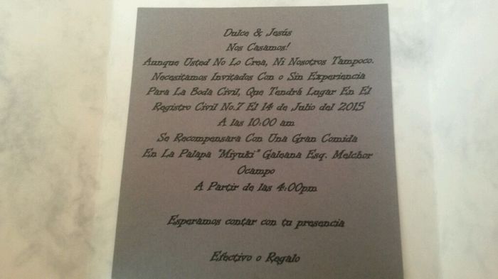 Boda civil.. fiesta.. - 1