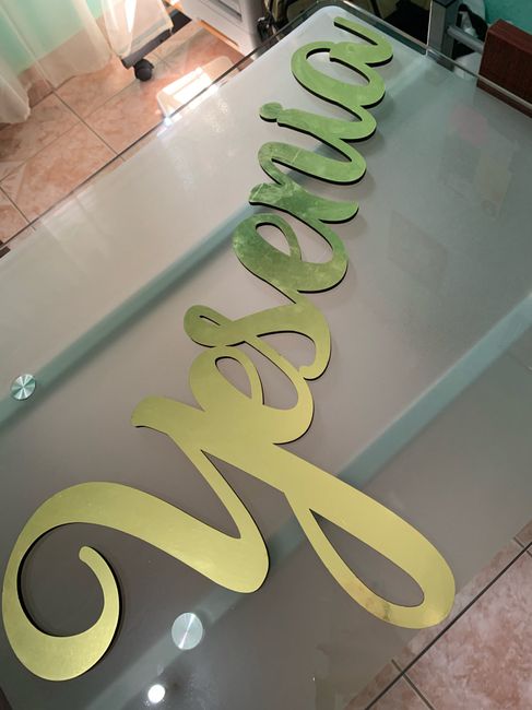 Mi letrero de Despedida de soltera - 2