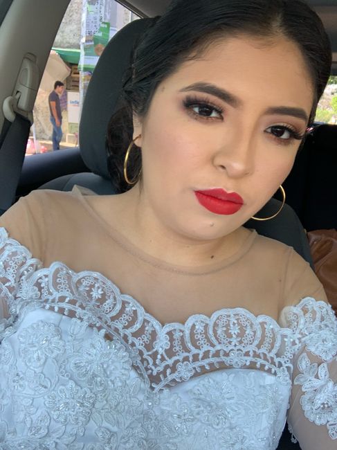 Mi maquillaje para mi Boda Civil 😍👰🏻💍💕😊 - 3