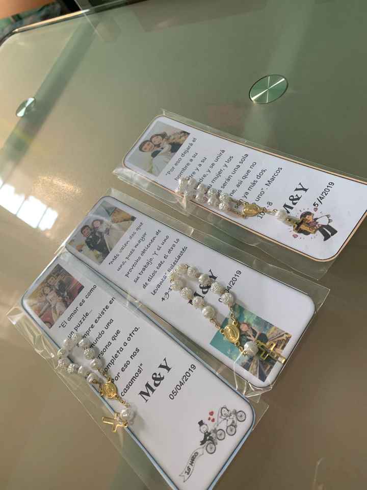 Recuerdos para la boda religiosa - 2