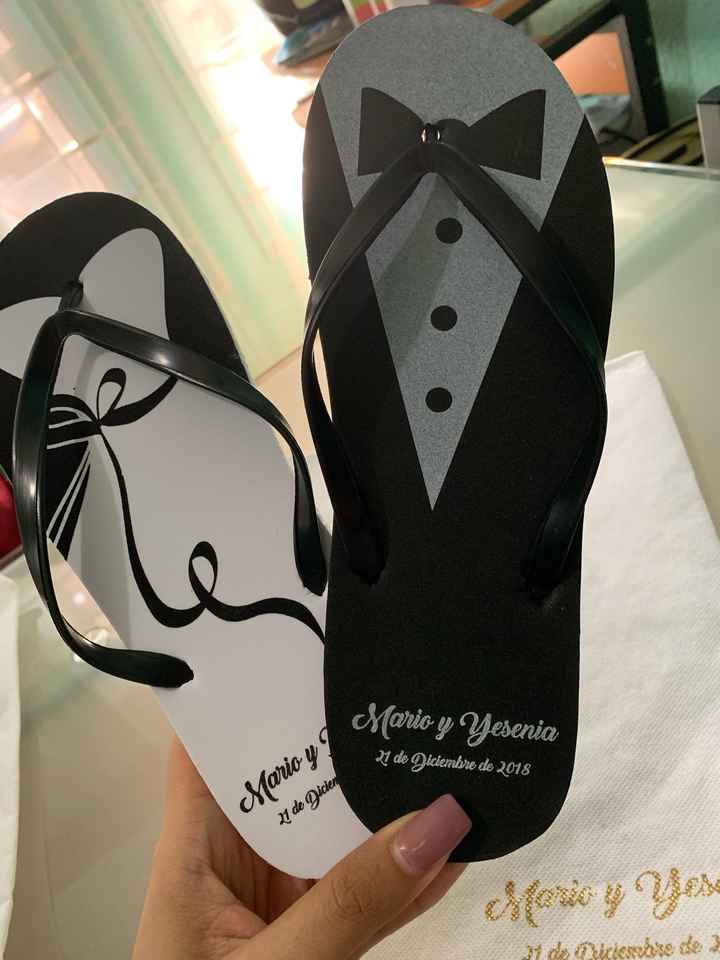 Sandalias para las invitadas 👰🏻💍🤵🏻💕😍 - 1