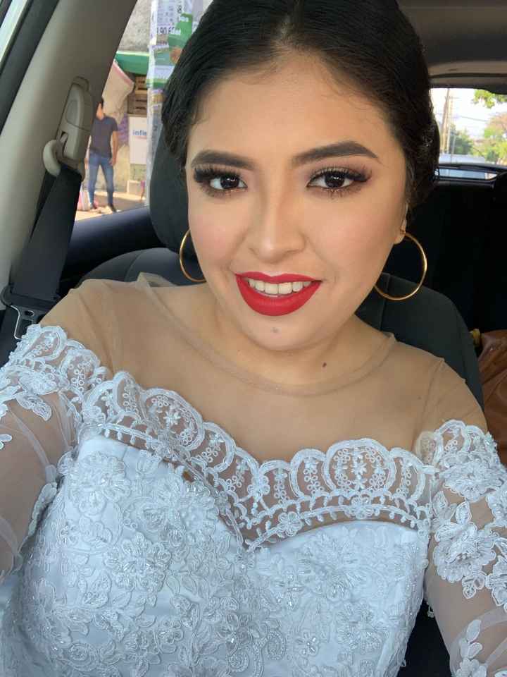 Mi maquillaje para mi Boda Civil 😍👰🏻💍💕😊 - 1