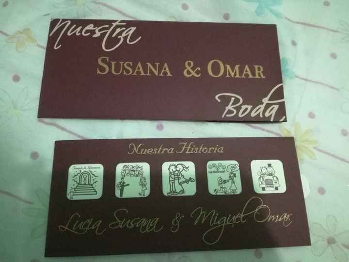 Ya llegaron mis invitaciones!!!☺ - 2