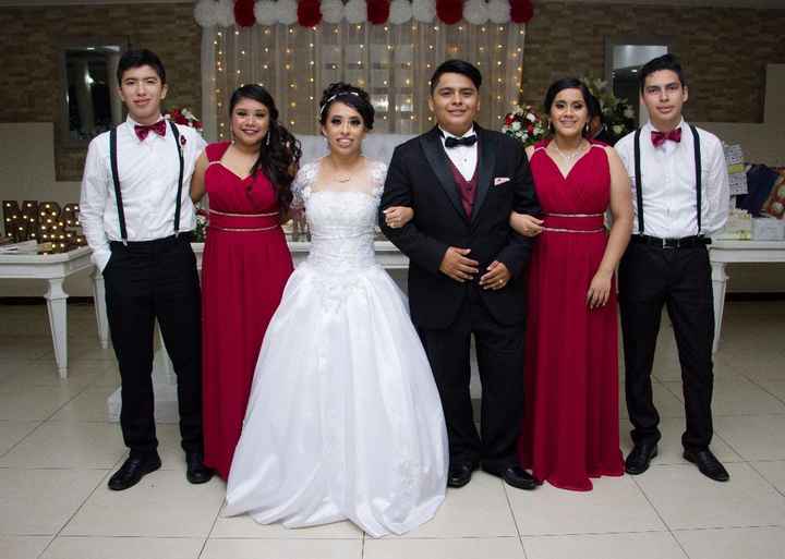 Con mis damas y damos