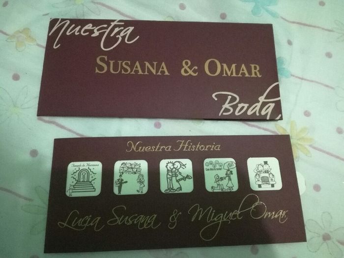 Ya llegaron mis invitaciones!!!☺ - 2