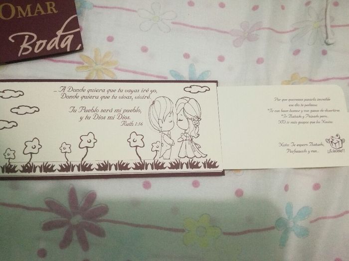 Ya llegaron mis invitaciones!!!☺ - 3