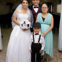 Con mi hermana y sobrino