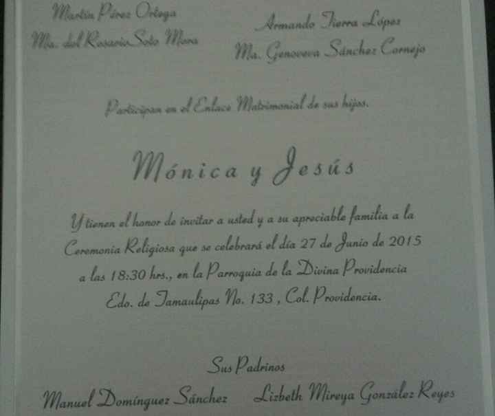 Nuestras invitaciones :) - 4
