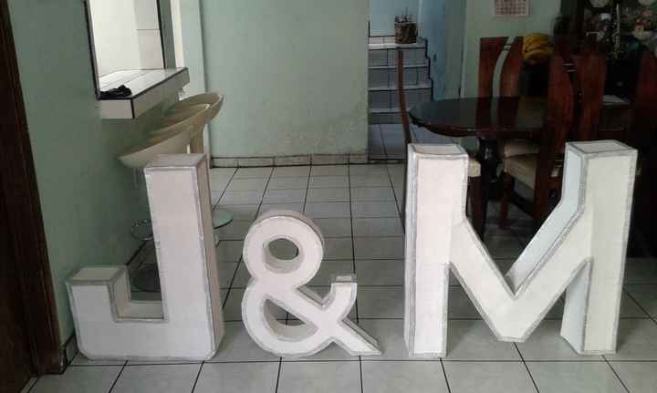 mis letras gigantes
