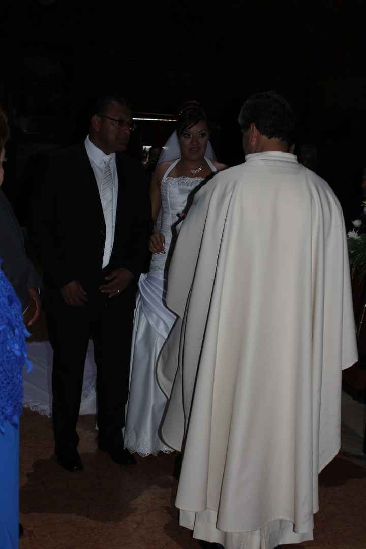 la bendición del padre al entrar