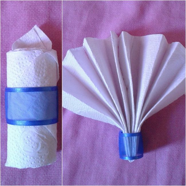 servilletas para los platos