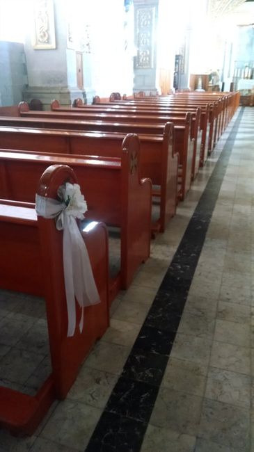 propuesta de arreglo para bancas de iglesia