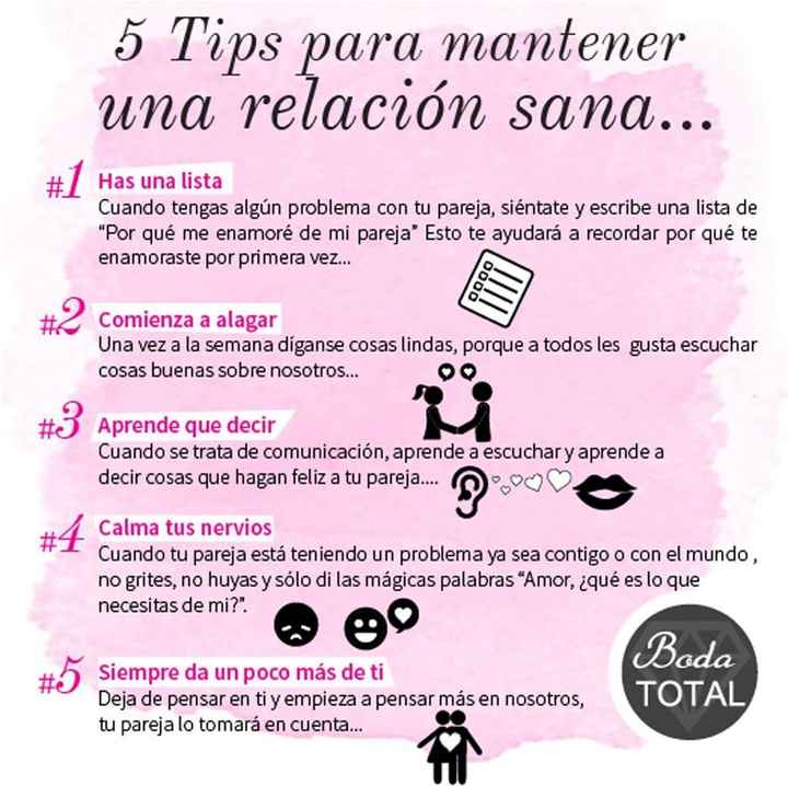 5 tips para mantener una relación sana - 1
