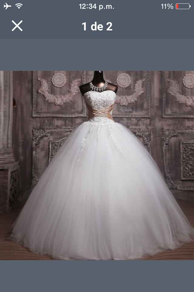 Este vestido me encanto - 1