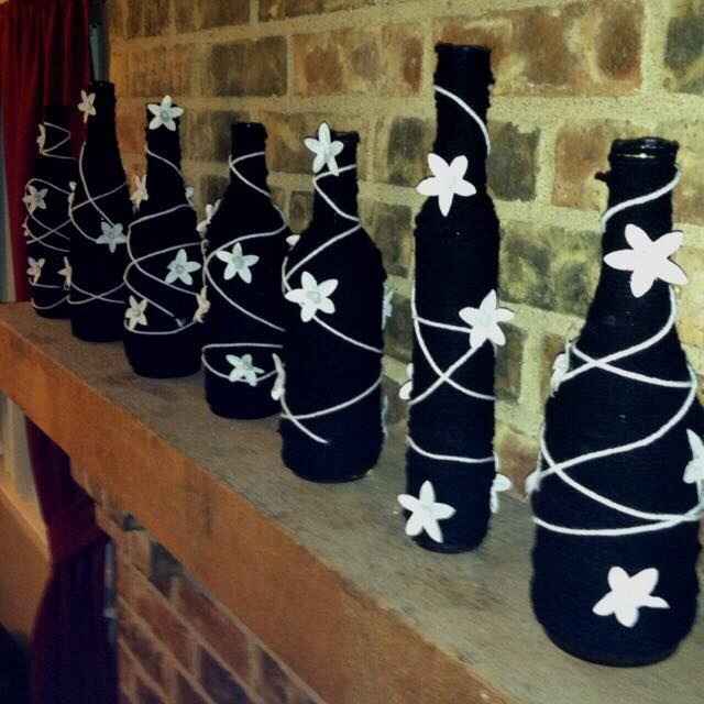 Ideas para decorar con botellas (vintage) - 6