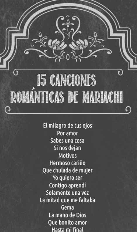 15 canciones románticas de mariachi - 1