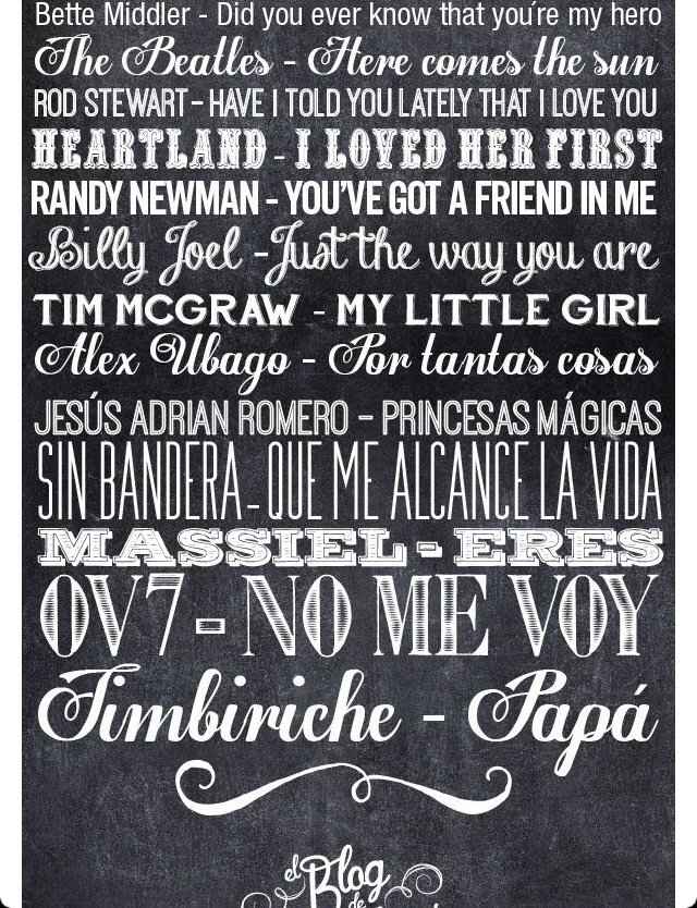 Canción con papá? - 2