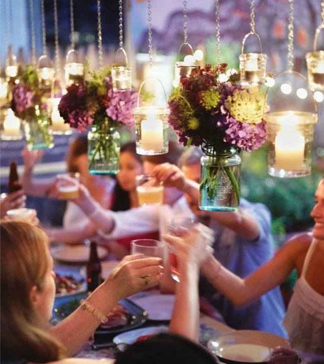 Flores colgantes para boda, tendencias 2016 - 4