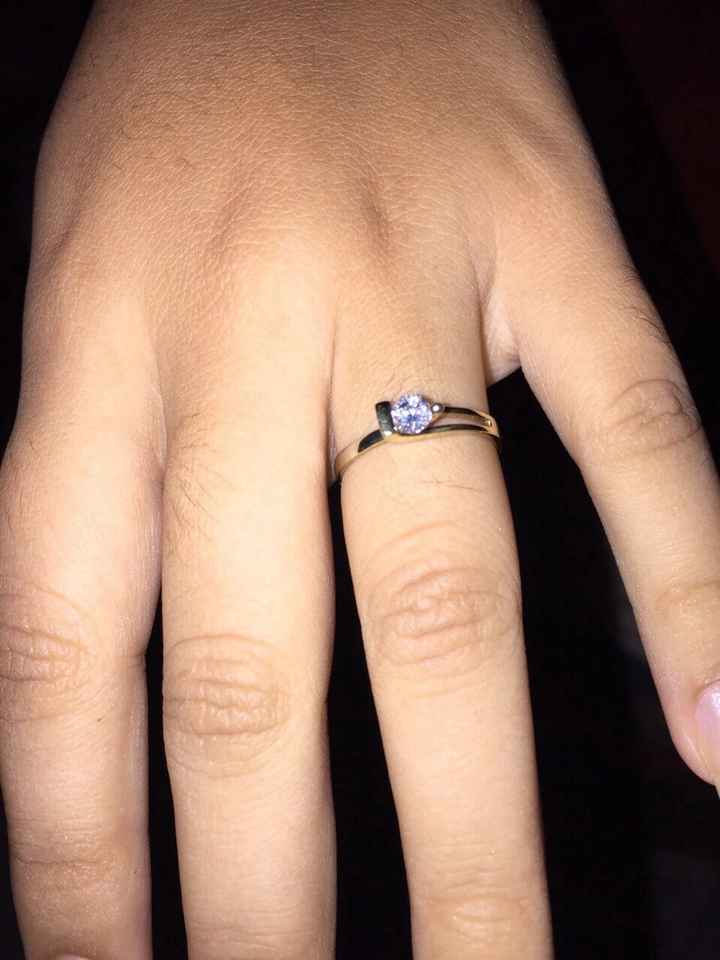 Tuve que cambiar mi anillo de compromiso : ( - 1