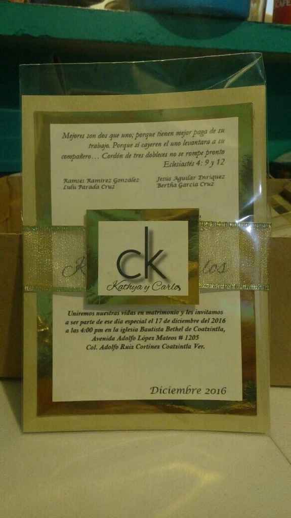 Invitaciones no tan caras - 1