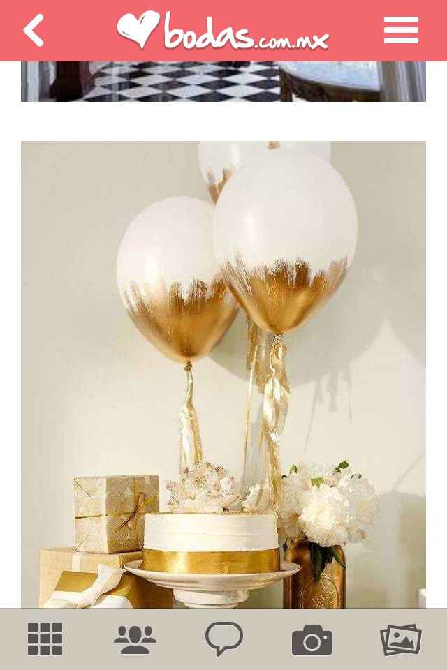 Decoración con globos... - 1