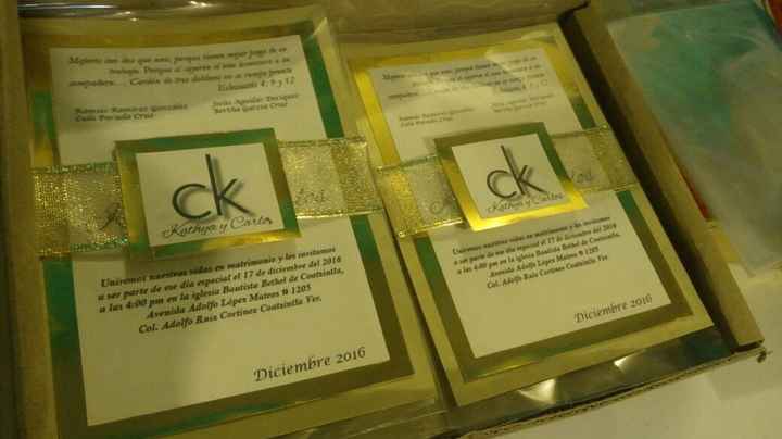 Las invitaciones!! =d - 1