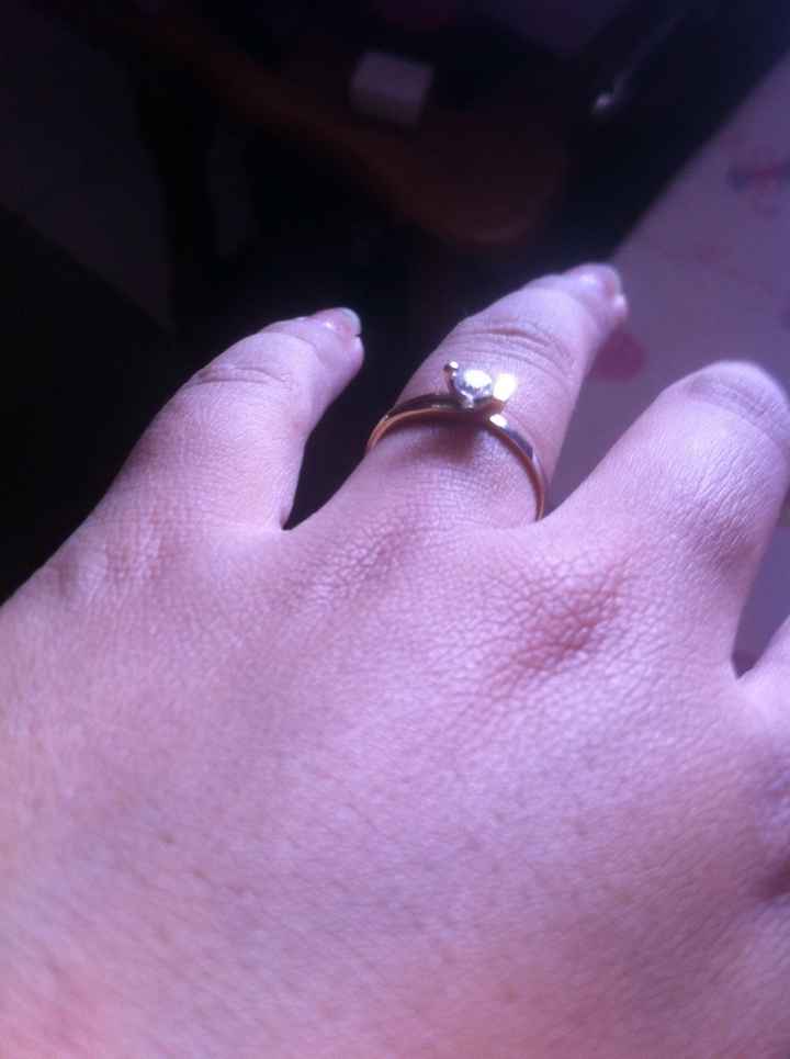 Anillo de compromiso - 1