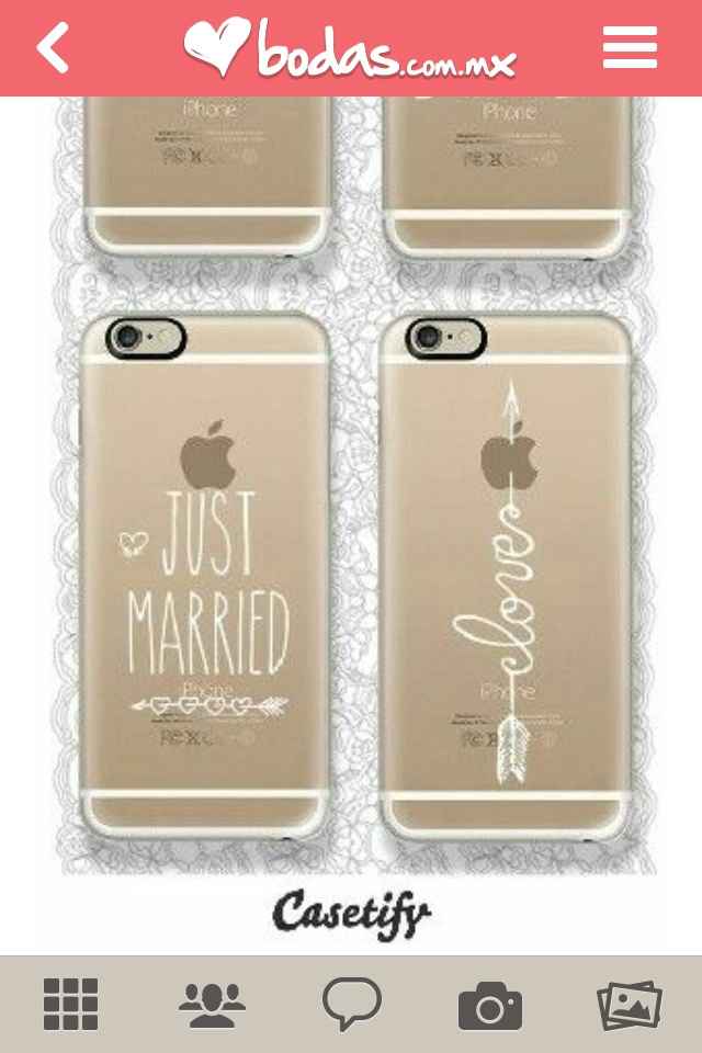 Wedding phone cases designs - 1