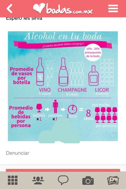 Cuanto alcohol debe haber en la boda - 1