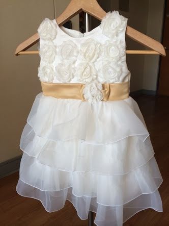 Como será el vestidito de las niñas de su boda - 1