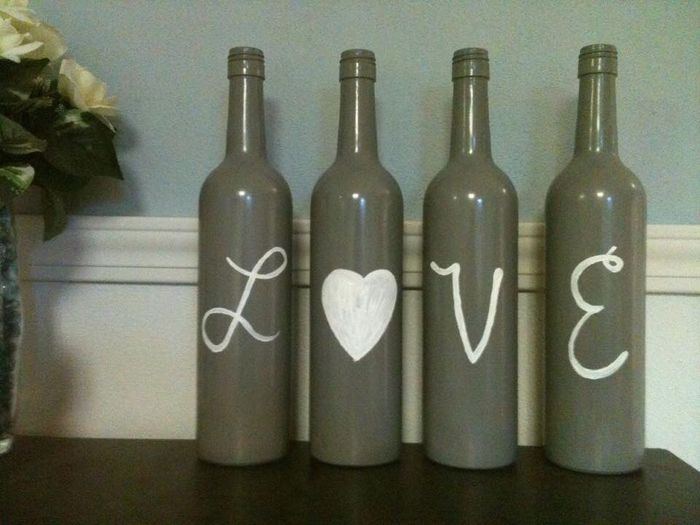 Ideas para decorar con botellas (vintage) - 3