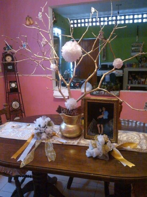 Ayuda! que opinan de estos arreglos de mesa... - 1