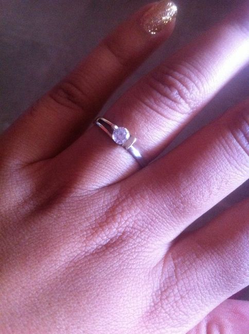 Por fin tengo mi anillo de compromiso.  cual es el tuyo - 2